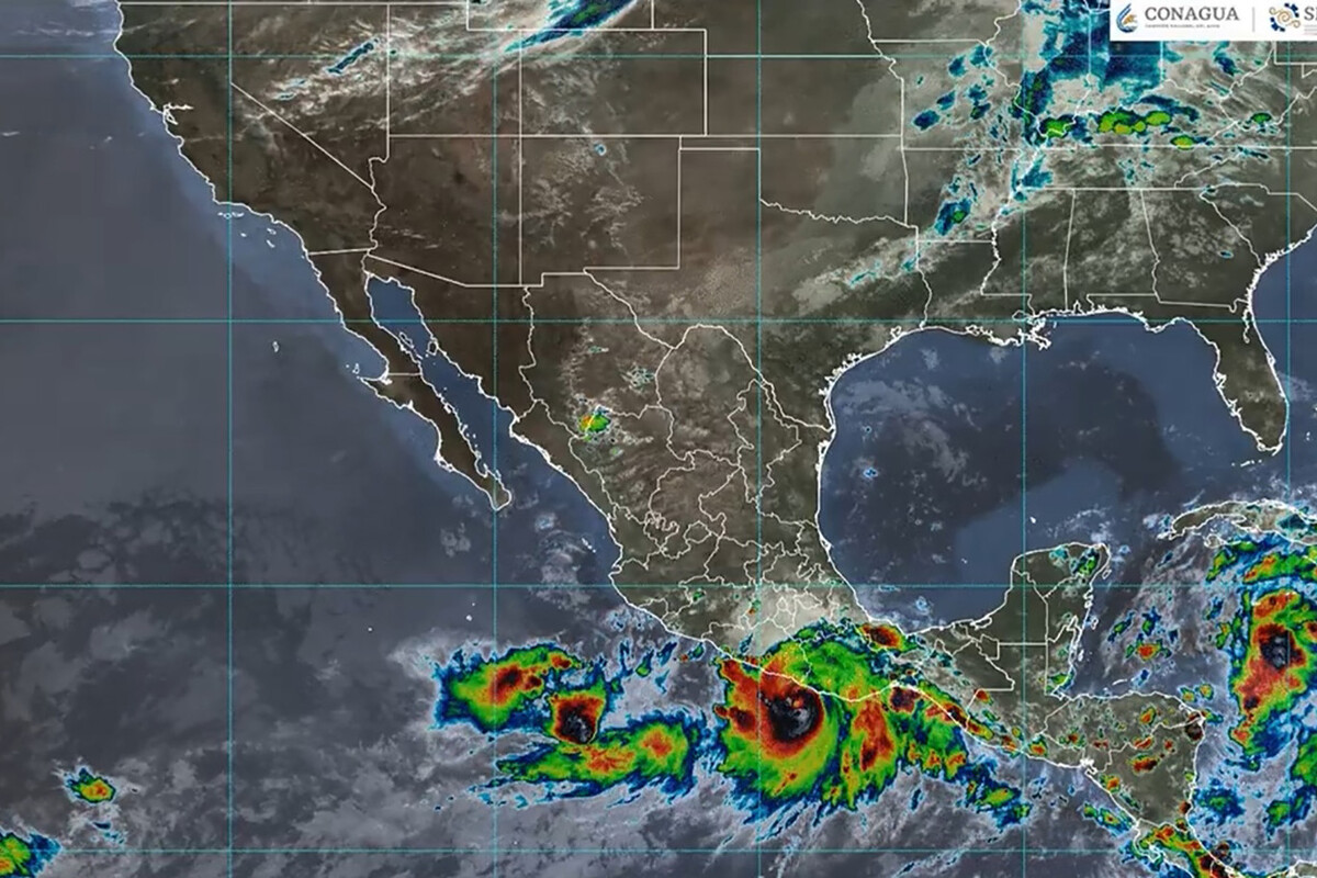 John ya es huracán 2 y será 3 al impactar a México: trayectoria en vivo